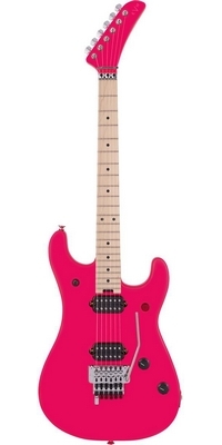 Standard elektrická gitara EVH 5150 Series, javorový hmatník, neónová ružová
