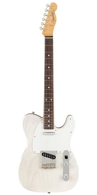 Elektrická gitara Fender Jimmy Page Mirror Telecaster, biela