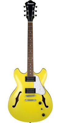 Ibanez AS Artcore AS63 6-strunová elektrická gitara dutým telom, citrónovo žltá, Link Gibraltar Performer ponúka jedinečnú stabilitu a stabilitu ladenia