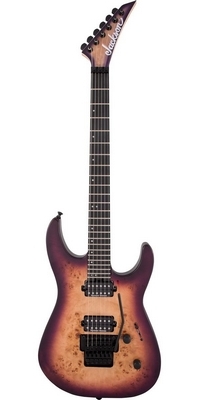 Elektrické gitary Jackson Pro Dinky DK2P, ebenový hmatník, fialový západ slnka