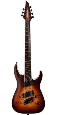 Jackson Concept Soloist SLAT7P 7-strunová elektrická gitara, Satin Bourbon Burst
