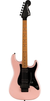 Elektrická gitara Squier Shell Pink Pearl Contemporary Stratocaster HH FR  prináša moderné funkcie a odvážny vzhľad